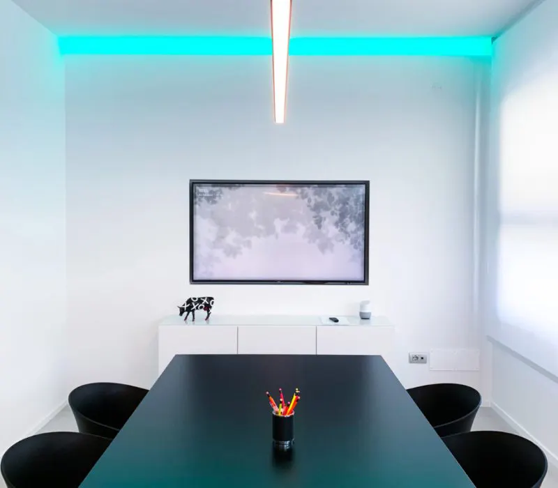 Sala riunioni di ROUND studio a Montebelluna